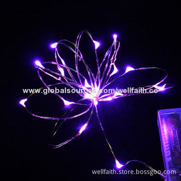 LED string lights, beaded copper wire ball lantern party copper string light
